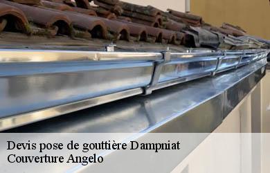 Devis pose de gouttière  dampniat-19360 Couverture Angelo 