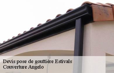 Devis pose de gouttière  estivals-19600 Couverture Angelo 