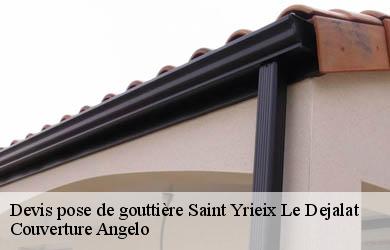 Devis pose de gouttière  saint-yrieix-le-dejalat-19300 Couverture Angelo 
