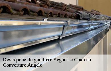 Devis pose de gouttière  segur-le-chateau-19230 Couverture Angelo 