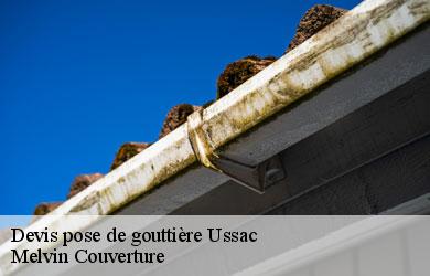 Devis pose de gouttière ussac-19270 Melvin Couverture