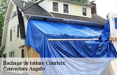 Bachage de toiture  courteix-19340 Couverture Angelo 
