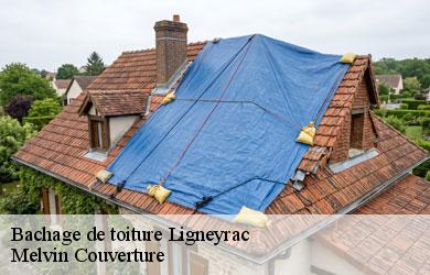 Bachage de toiture ligneyrac-19500 Melvin Couverture
