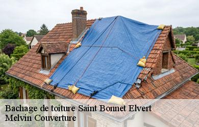 Bachage de toiture saint-bonnet-elvert-19380 Melvin Couverture