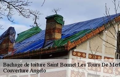 Bachage de toiture  saint-bonnet-les-tours-de-merle-19430 Couverture Angelo 