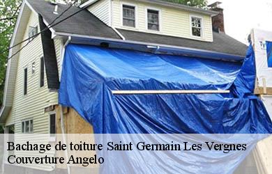Bachage de toiture  saint-germain-les-vergnes-19330 Couverture Angelo 