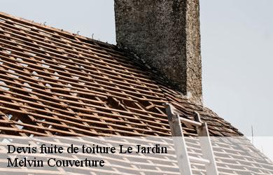 Devis fuite de toiture le-jardin-19300 Melvin Couverture