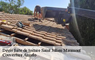 Devis fuite de toiture  saint-julien-maumont-19500 Couverture Angelo 